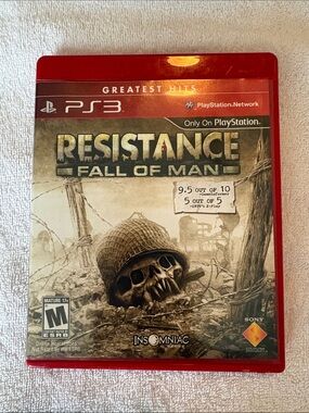 Resistance: Fall of Man PS3 CIB Excellent condition